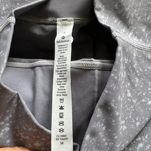 Lululemon Wunder Under High-Rise Tight *Spray 25"
Washed Asphalt Grey - Picture 9 of 10
